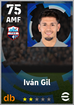 Iván Gil — AMF, OVR 75, MAX 75