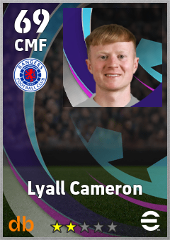 Lyall Cameron eFootball player card
