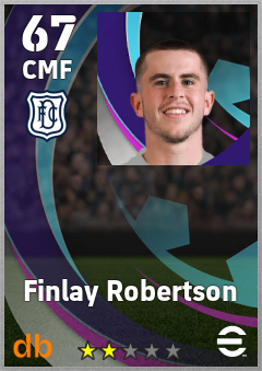 Finlay Robertson — CMF, OVR 67, MAX 67