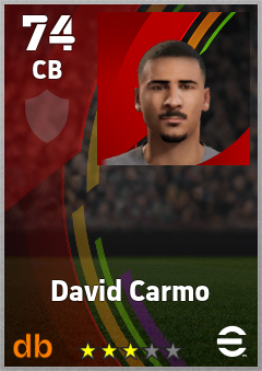 David Carmo eFootball player card