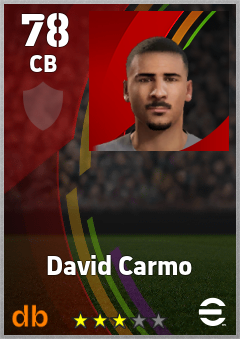 David Carmo eFootball player card