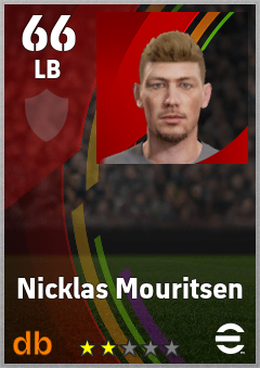 Nicklas Mouritsen eFootball player card
