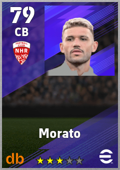Morato — CB, OVR 79, MAX 79