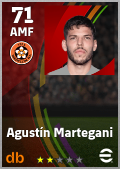 Agustín Martegani — AMF, OVR 71, MAX 71