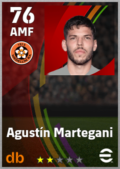 Agustín Martegani — AMF, OVR 76, MAX 76
