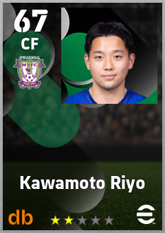 Kawamoto Riyo — CF, OVR 67, MAX 67