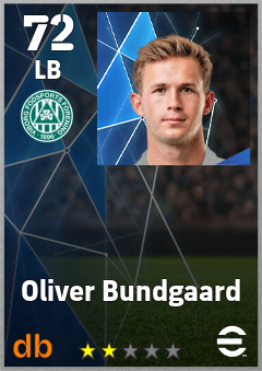 Oliver Bundgaard eFootball player card