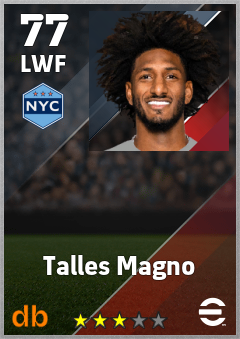 Talles Magno — LWF, OVR 77, MAX 77