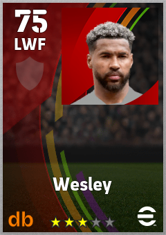 Wesley eFootball player card