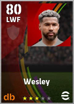 Wesley eFootball player card