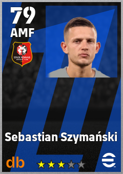Sebastian Szymański — AMF, OVR 79, MAX 79