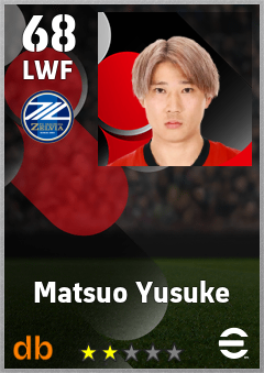Matsuo Yusuke eFootball player card
