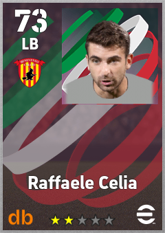 Raffaele Celia — LB, OVR 73, MAX 73