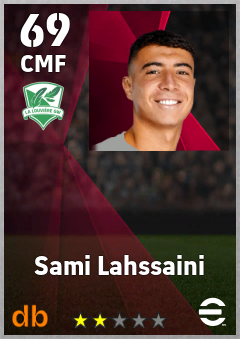 Sami Lahssaini — CMF, OVR 69, MAX 69
