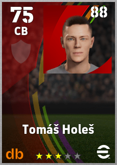 Tomáš Holeš eFootball player card