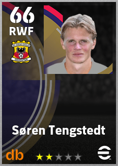 Søren Tengstedt — RWF, OVR 66, MAX 66