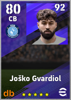 Joško Gvardiol eFootball player card