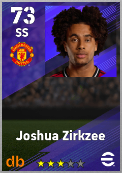 Joshua Zirkzee eFootball player card