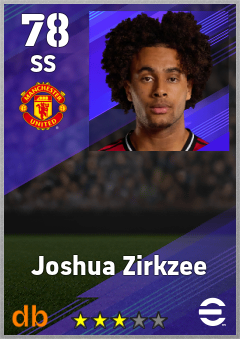 Joshua Zirkzee — SS, OVR 78, MAX 78