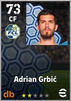 Adrian Grbić eFootball player card