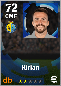 Kirian eFootball player card