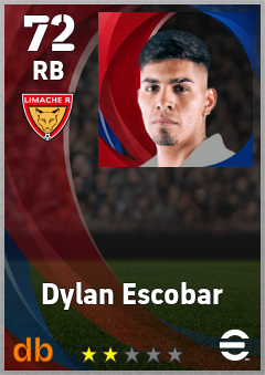Dylan Escobar eFootball player card