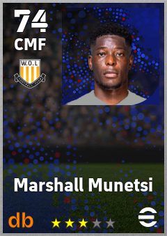 Marshall Munetsi eFootball player card