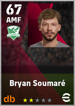 Bryan Soumaré — AMF, OVR 67, MAX 67