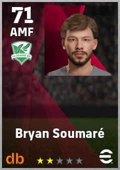 Bryan Soumaré — AMF, OVR 71, MAX 71