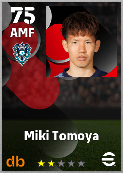 Miki Tomoya — AMF, OVR 75, MAX 75