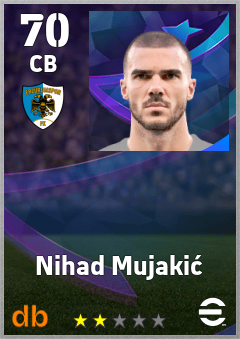 Nihad Mujakić eFootball player card