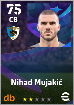 Nihad Mujakić eFootball player card