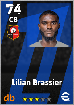 Lilian Brassier eFootball player card
