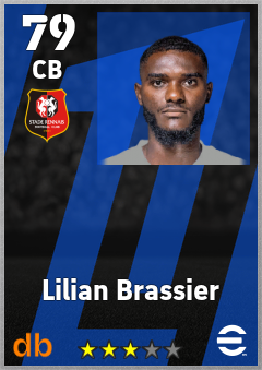 Lilian Brassier — CB, OVR 79, MAX 79