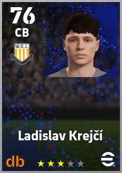 Ladislav Krejčí eFootball player card