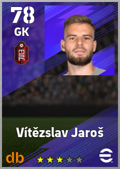 Vítězslav Jaroš — GK, OVR 78, MAX 78