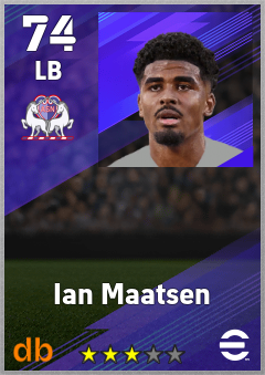 Ian Maatsen eFootball player card