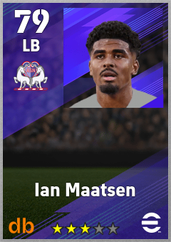 Ian Maatsen eFootball player card