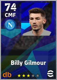 Billy Gilmour eFootball player card