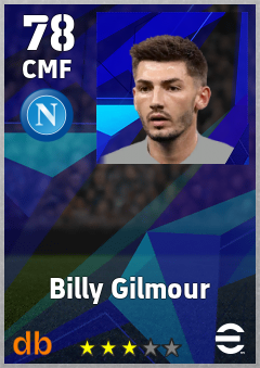 Billy Gilmour eFootball player card