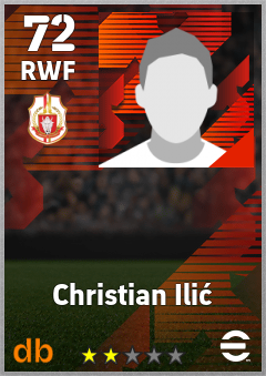 Christian Ilić — RWF, OVR 72, MAX 72
