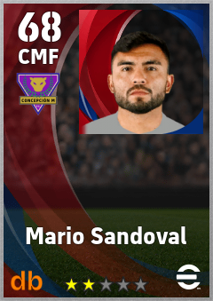 Mario Sandoval — CMF, OVR 68, MAX 68