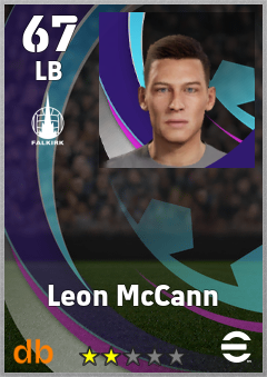 Leon McCann — LB, OVR 67, MAX 67
