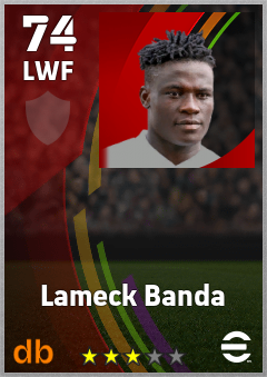 Lameck Banda eFootball player card