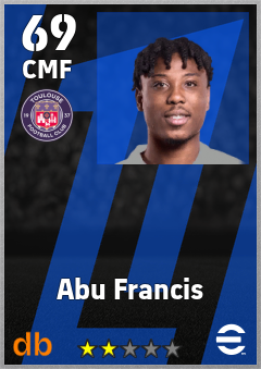 Abu Francis eFootball player card