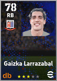 Gaizka Larrazabal — RB, OVR 78, MAX 78