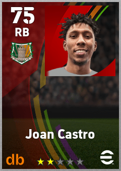 Joan Castro — RB, OVR 75, MAX 75