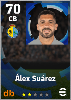 Álex Suárez eFootball player card