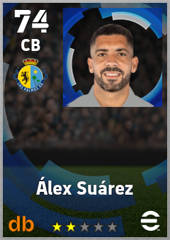Álex Suárez eFootball player card