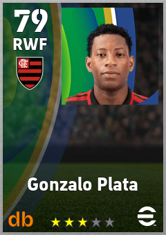 Gonzalo Plata — RWF, OVR 79, MAX 79